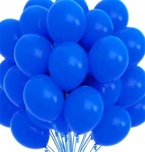 Balony pastelowe granatowe do dekoracji i girland 80szt mat