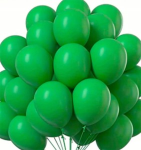 Balony pastelowe zielone do dekoracji i girland 120szt mat