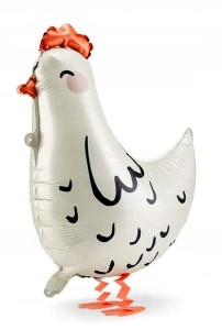 Balon foliowy Kura Kurka Farma 48x60 cm