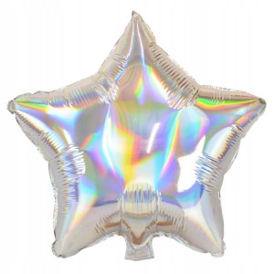 Balon foliowy gwiazdka opalizująca gwiazda 45cm