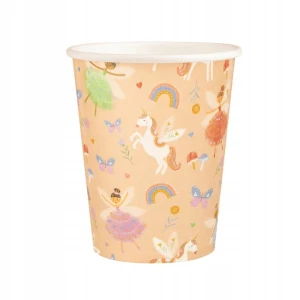 Kubeczki papierowe Księżniczki Jednorożce 220ml 6szt