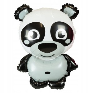 Balon foliowy Panda Miś zwierzę misiu Urodziny Zoo