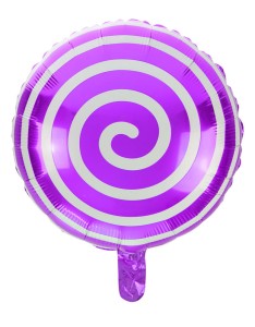 Balon foliowy lizak 45cm 1szt