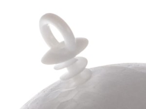 Zawieszki wkręcane do styropianu, 12 sztuk