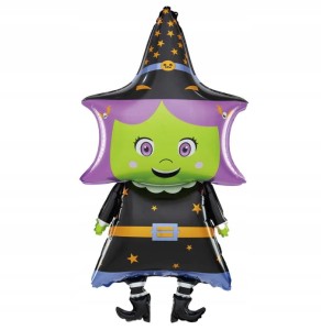 Balon foliowy Wiedźma Baba Jaga 99cm