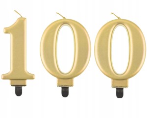 Świeczki Urodzinowe Cyfra 100