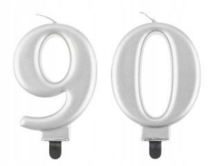 Świeczki Urodzinowe Cyfra 90