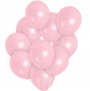 Balony pastelowe jasnoróżowe róż 100szt.