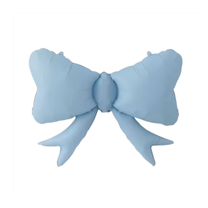 Balon foliowy Kokardka blue 80x63 cm