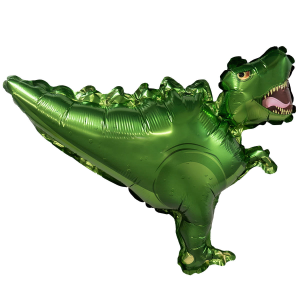Balon foliowy dinozaur 20x37 cm, 1szt.