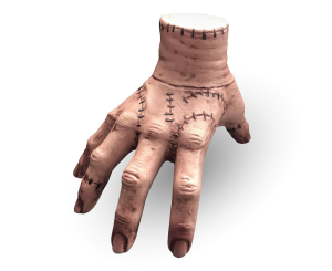 Upiorna Rączka, dekoracja na Halloween