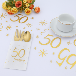  Zestaw Dekoracji Stołu na 50 urodziny